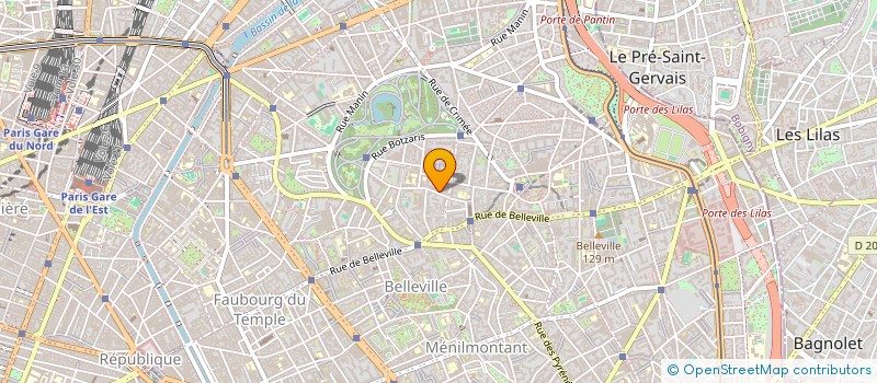 localisation de l'entreprise GARAGE MASSIS à PARIS