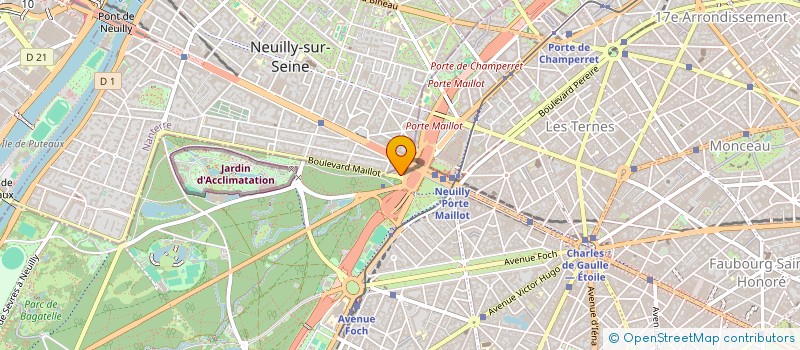 localisation de l'entreprise GARAGE MAUBLANC  PARIS