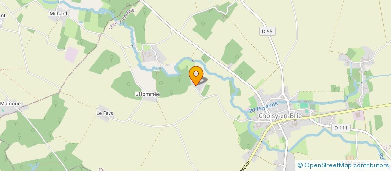 localisation de l'entreprise GARAGE MAURICE  SANCY-LES-PROVINS