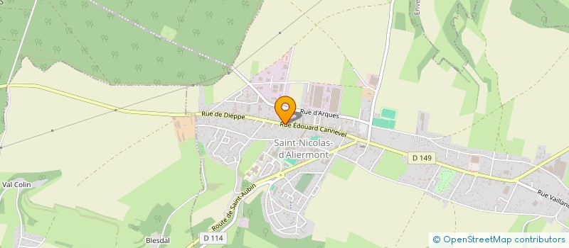 localisation de l'entreprise GARAGE MAUROUARD SA à SAINT-NICOLAS-D'ALIERMONT