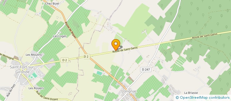 localisation de l'entreprise GARAGE MBM  SAINT-GEORGES-ANTIGNAC