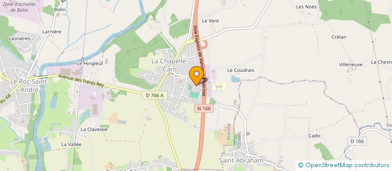 localisation de l'entreprise GARAGE MD  VAL D'OUST