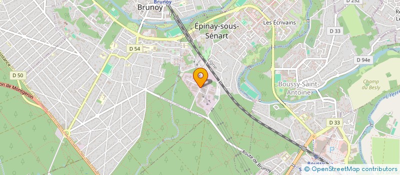 localisation de l'entreprise GARAGE MENDES MANI AUTO  ETRECHY