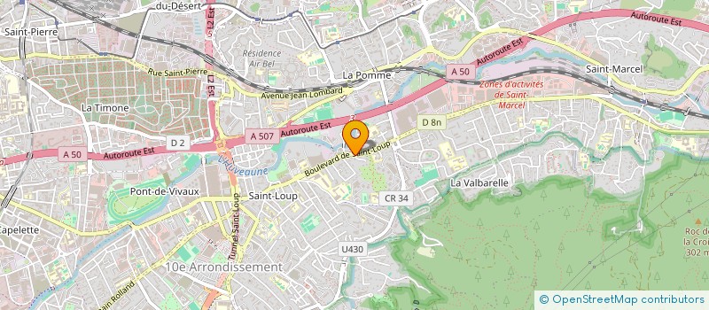 localisation de l'entreprise GARAGE MEO à MARSEILLE
