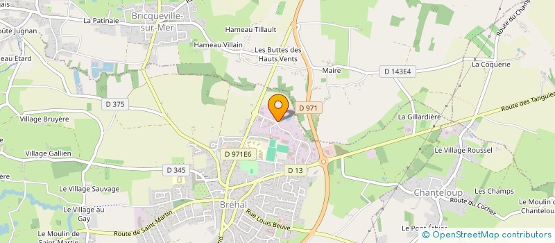 localisation de l'entreprise GARAGE MICKAEL AUTO  BREHAL