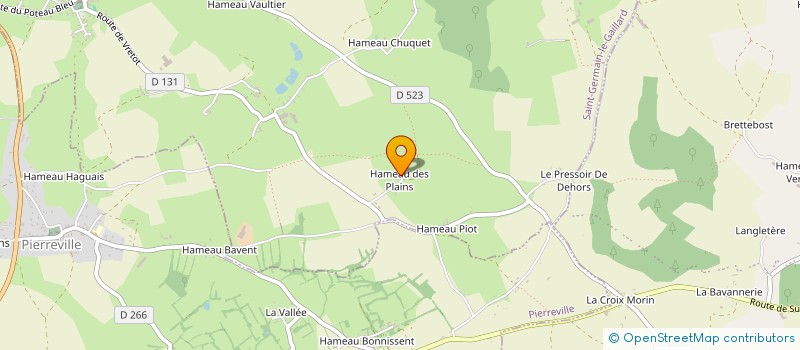 localisation de l'entreprise GARAGE MILLET SARL à SAINT-GERMAIN-LE-GAILLARD