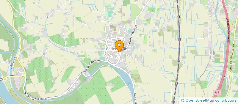 localisation de l'entreprise GARAGE MODERNE à CADEROUSSE