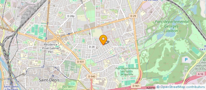 localisation de l'entreprise GARAGE MOMO  SAINT-DENIS