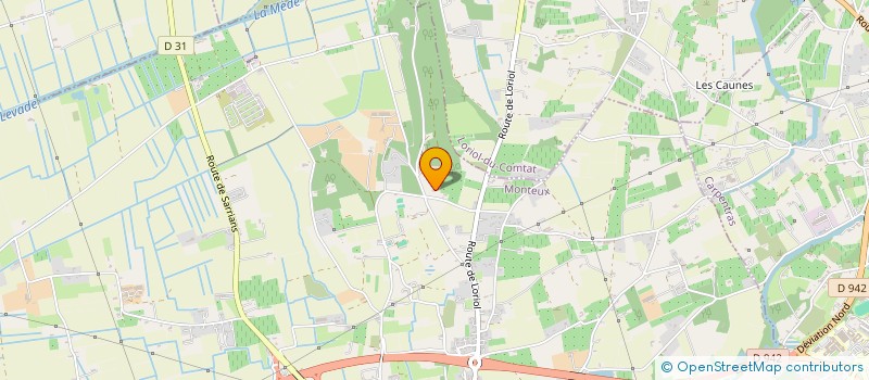 localisation de l'entreprise GARAGE MONDON DAVID  SARRIANS