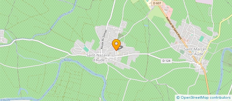 localisation de l'entreprise GARAGE MONTAGNE  BIZE-MINERVOIS