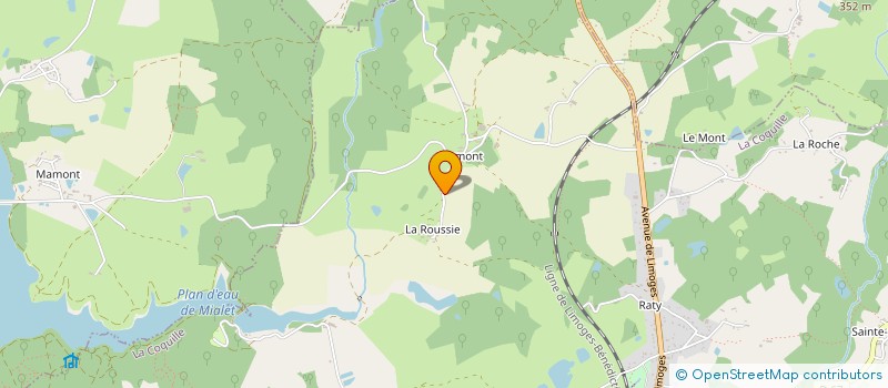 localisation de l'entreprise GARAGE MONTALESCOT  LA COQUILLE