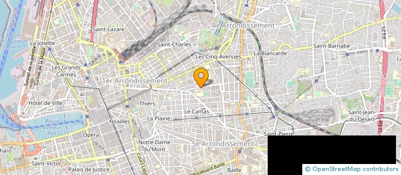 localisation de l'entreprise GARAGE MONTE CRISTO à MARSEILLE
