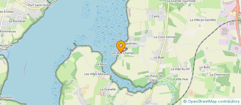 localisation de l'entreprise GARAGE MOREAU SARL à PLEUDIHEN-SUR-RANCE