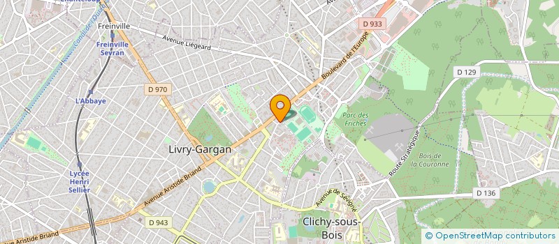 localisation de l'entreprise GARAGE MOREL à LIVRY-GARGAN