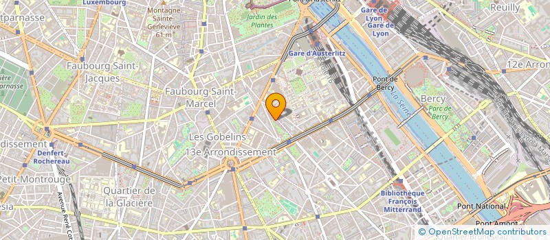 localisation de l'entreprise GARAGE MP à PARIS