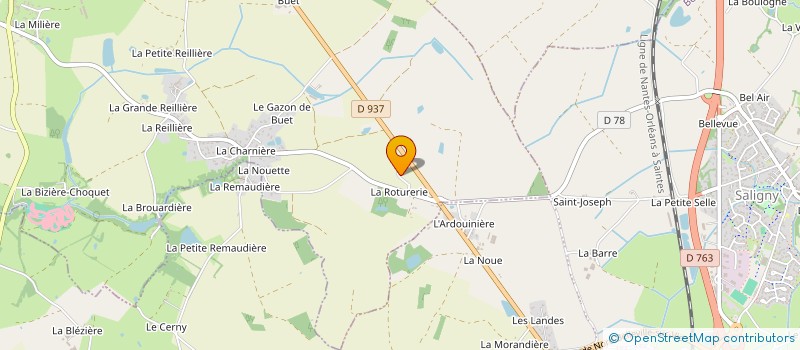 localisation de l'entreprise GARAGE MURIEL AUTOMOBILE  BEAUFOU