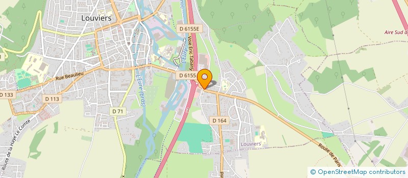 localisation de l'entreprise GARAGE MUTLU AUTO à LOUVIERS
