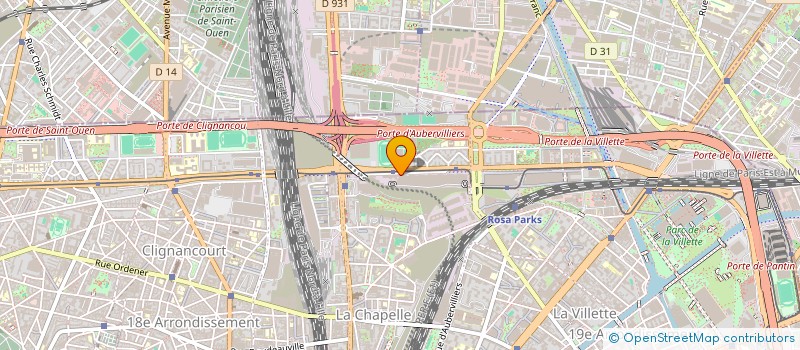 localisation de l'entreprise GARAGE NEY  PARIS