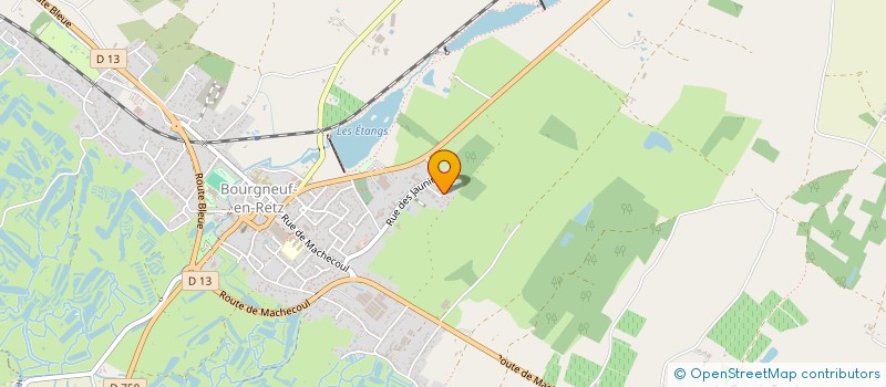 localisation de l'entreprise GARAGE NOVEMBOURGEOIS  VILLENEUVE-EN-RETZ