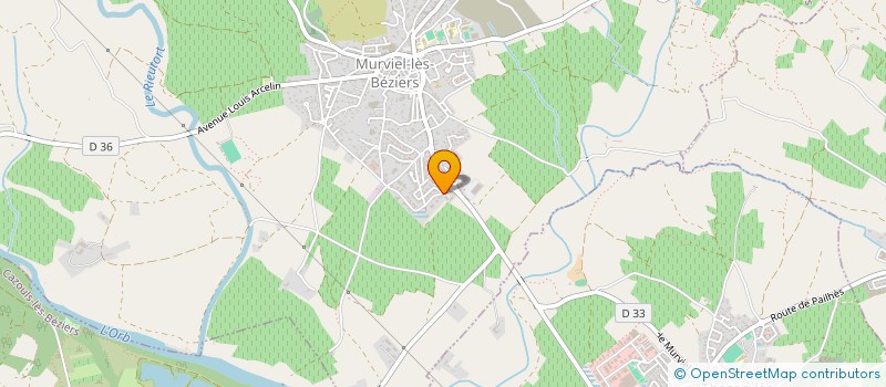 localisation de l'entreprise GARAGE OCCITAN  PUISSALICON