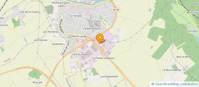 localisation de l'entreprise GARAGE PALANT  VENDOME