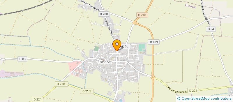 localisation de l'entreprise GARAGE PERFECT CAR 63  ENNEZAT