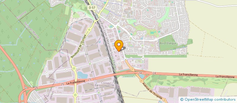 localisation de l'entreprise GARAGE PHOENIX  COMBS-LA-VILLE