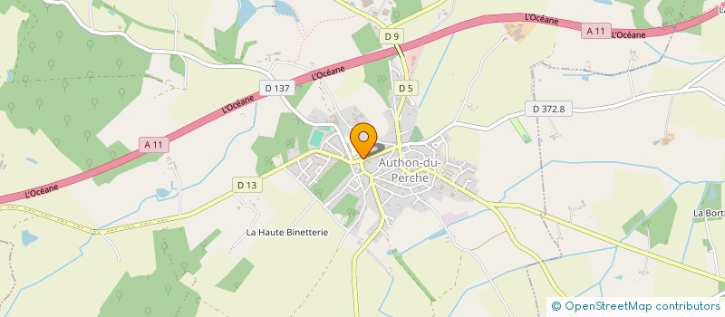 localisation de l'entreprise GARAGE PILLET à AUTHON-DU-PERCHE