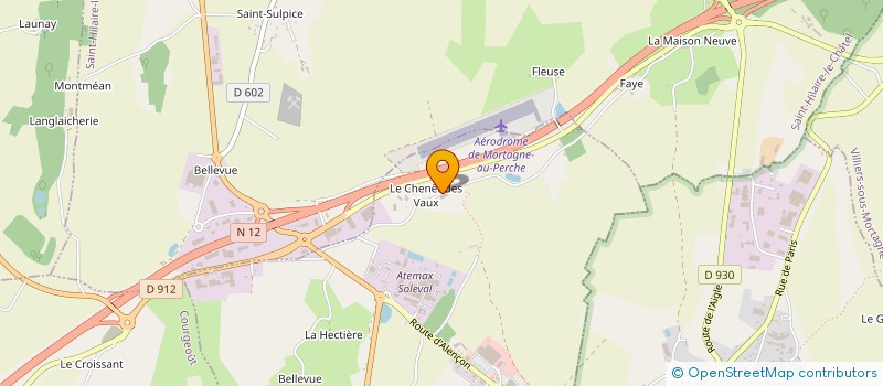 localisation de l'entreprise GARAGE POIDS LOURDS MORTAGNAIS à SAINT-HILAIRE-LE-CHATEL