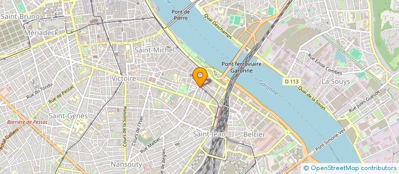 localisation de l'entreprise GARAGE POINT à BORDEAUX
