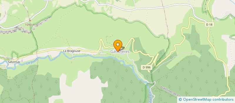 localisation de l'entreprise GARAGE PRUNET MARC  HURES LA PARADE