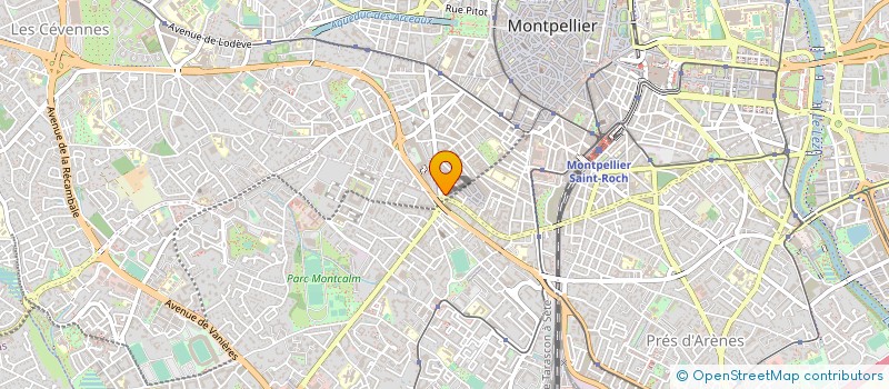 localisation de l'entreprise GARAGE QUET à MONTPELLIER