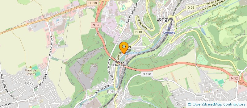 localisation de l'entreprise GARAGE RDM AUTO  REHON