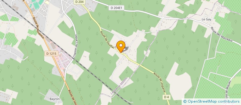 localisation de l'entreprise GARAGE RENOM à LESPARRE-MEDOC