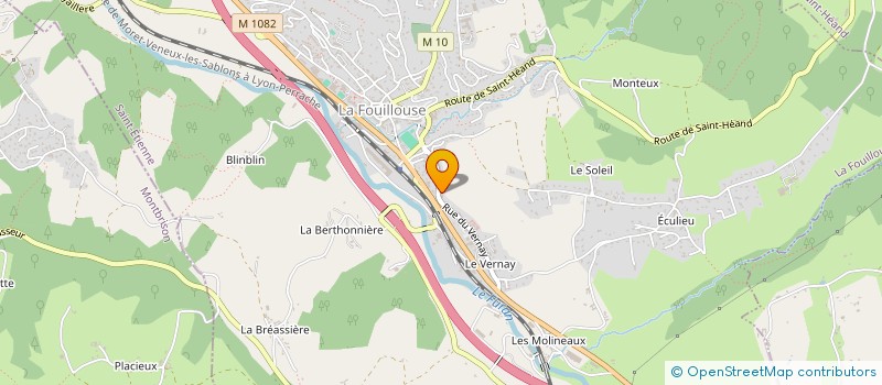 localisation de l'entreprise GARAGE RESTORE  LA FOUILLOUSE