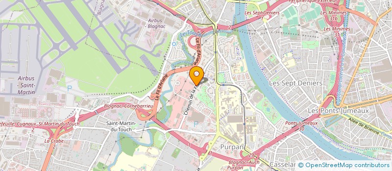 localisation de l'entreprise GARAGE RETAILLEAU  TOULOUSE