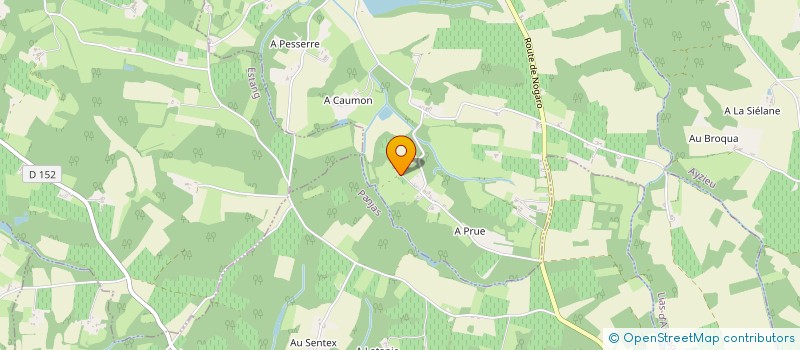 localisation de l'entreprise GARAGE RETRO PASSION  MONGUILHEM