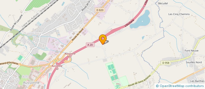 localisation de l'entreprise GARAGE RM AUTO  MONTAUBAN