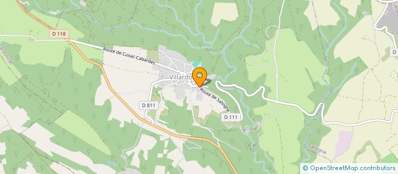 localisation de l'entreprise GARAGE RODRIGUEZ  CONQUES-SUR-ORBIEL