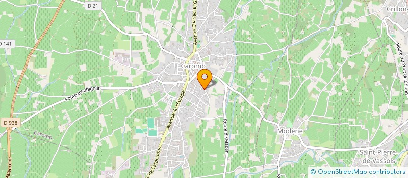 localisation de l'entreprise GARAGE ROL MAXIME à MODENE