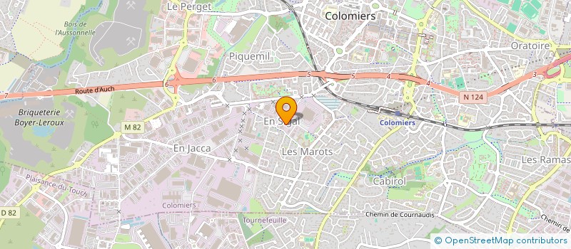 localisation de l'entreprise GARAGE ROSETE à COLOMIERS