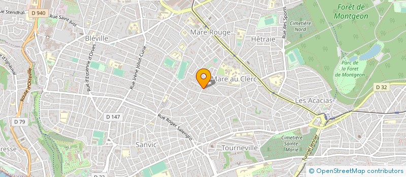 localisation de l'entreprise GARAGE S ET A BUNEL à LE HAVRE