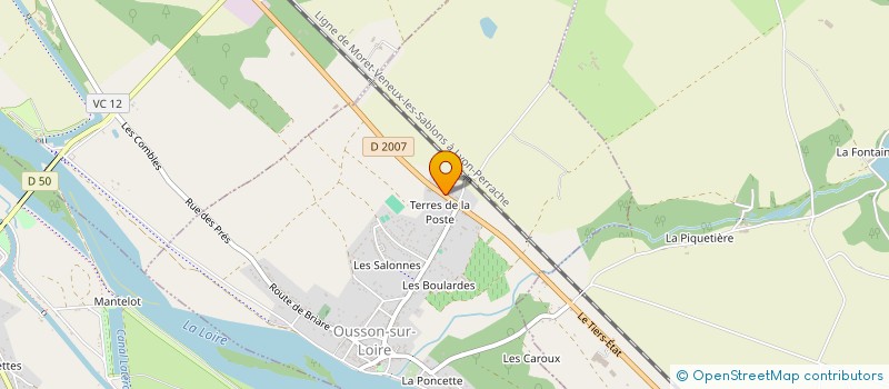 localisation de l'entreprise GARAGE S&L à OUZOUER-SUR-LOIRE