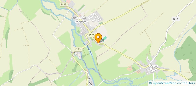 localisation de l'entreprise GARAGE SALA  FRESNE-SAINT-MAMES