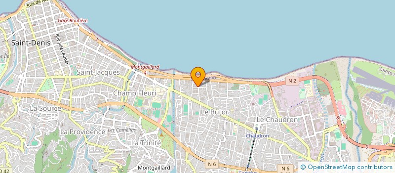 localisation de l'entreprise GARAGE SAMSUB à SAINT-DENIS