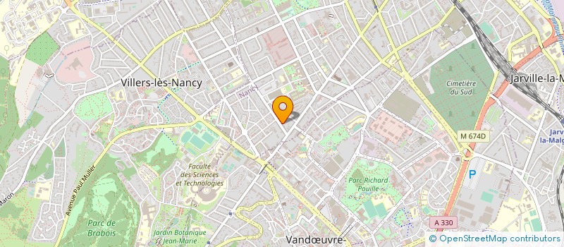 localisation de l'entreprise GARAGE SARGSYAN  NANCY