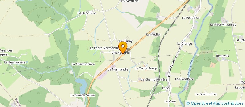 localisation de l'entreprise GARAGE SAUVAGE à VILLEDOMER
