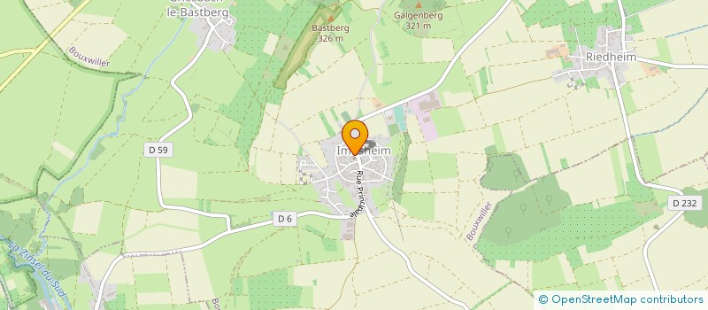 localisation de l'entreprise GARAGE SCHMITT SARL  NIEDERSOULTZBACH