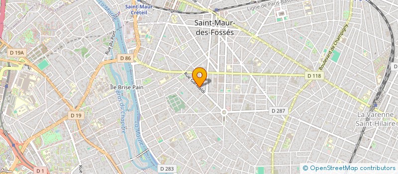 localisation de l'entreprise GARAGE SCIPION à SAINT-MAUR-DES-FOSSES