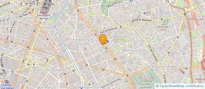 localisation de l'entreprise GARAGE SEDRA à PARIS